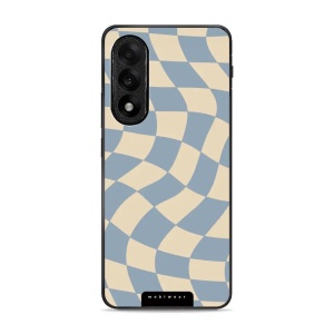 Lesklý kryt Mobiwear Glossy - OnePlus Nord 5 - GA59G Modrá a béžová šachovnice