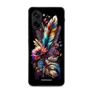 Lesklý kryt Mobiwear Glossy - OnePlus Nord CE5 - G011G Kytice s pírkem