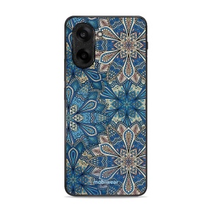Lesklý kryt Mobiwear Glossy - OnePlus Nord CE5 - G038G - Modré mandala květy