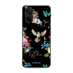 Lesklý kryt Mobiwear Glossy - OnePlus Nord CE5 - G041G - Ptáček a květy