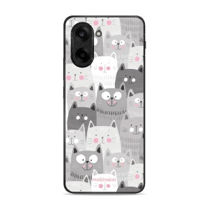 Lesklý kryt Mobiwear Glossy - OnePlus Nord CE5 - G045G - Kočičky