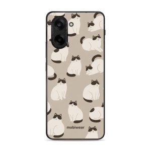 Lesklý kryt Mobiwear Glossy - OnePlus Nord CE5 - V160S Kočičáci