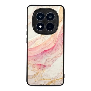Lesklý kryt Mobiwear Glossy - Xiaomi Redmi Note 15 Pro Plus 5G - G027G - Růžový a zlatavý mramor
