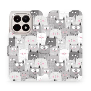 Flipové pouzdro Mobiwear - Xiaomi 15T - M099P Kočičky