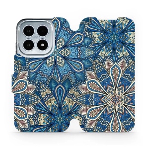 Flipové pouzdro Mobiwear - Xiaomi 17 - V108P Modré mandala květy