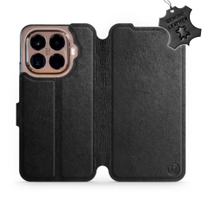 Kožené flip pouzdro Mobiwear - Xiaomi 15T Pro - Černé