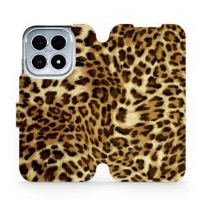 Flipové pouzdro Mobiwear - Xiaomi 17 - VA33P Leopardí vzor