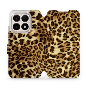 Flipové pouzdro Mobiwear - Xiaomi 15T - VA33P Leopardí vzor