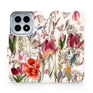Flipové pouzdro Mobiwear - Xiaomi 17 - MP01S Rozkvetlá louka