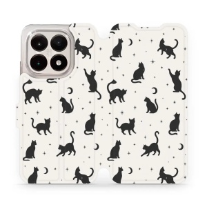 Flipové pouzdro Mobiwear - Xiaomi 15T - V162S Noční kočičky