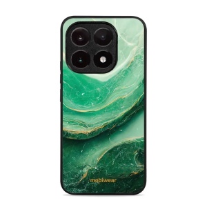 Lesklý kryt Mobiwear Glossy - Xiaomi 15T - G023G - Zelený mramor