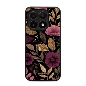 Lesklý kryt Mobiwear Glossy - Xiaomi 15T - V170S Fialová kvítka