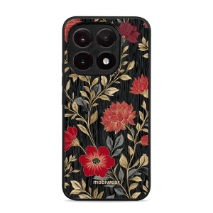 Lesklý kryt Mobiwear Glossy - Xiaomi 15T - V172S Červená kvítka