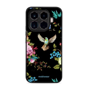 Lesklý kryt Mobiwear Glossy - Xiaomi 15T Pro - G041G - Ptáček a květy
