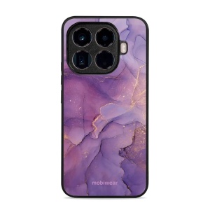 Lesklý kryt Mobiwear Glossy - Xiaomi 15T Pro - G050G - Fialový mramor