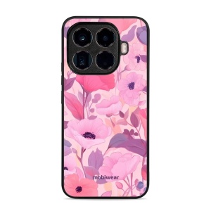 Lesklý kryt Mobiwear Glossy - Xiaomi 15T Pro - GP74G Růžové květy snů