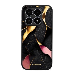 Lesklý kryt Mobiwear Glossy - Xiaomi 17 - G021G Černý a zlatavý mramor