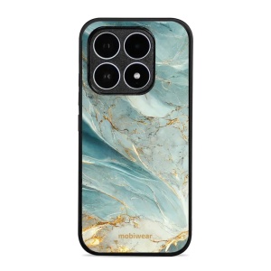 Lesklý kryt Mobiwear Glossy - Xiaomi 17 - G022G Zelenkavý a zlatavý mramor