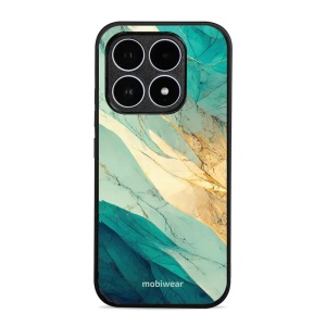 Lesklý kryt Mobiwear Glossy - Xiaomi 17 - G024G - Zlatavý a zelenkavý mramor