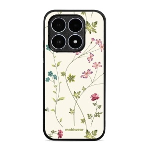 Lesklý kryt Mobiwear Glossy - Xiaomi 17 - G035G - Tenké rostlinky s květy