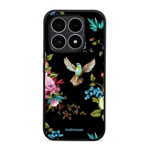 Lesklý kryt Mobiwear Glossy - Xiaomi 17 - G041G - Ptáček a květy