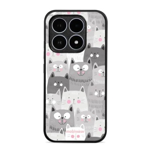 Lesklý kryt Mobiwear Glossy - Xiaomi 17 - G045G - Kočičky