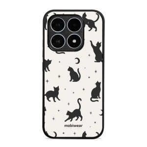 Lesklý kryt Mobiwear Glossy - Xiaomi 17 - V162S Noční kočičky