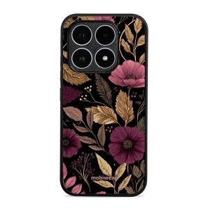 Lesklý kryt Mobiwear Glossy - Xiaomi 17 - V170S Fialová kvítka