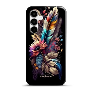 Odolný obal Mobiwear Elite Pro - Samsung Galaxy S25 FE - E011E Kytice s pírkem