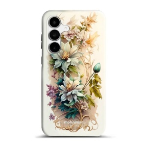 Odolný obal Mobiwear Elite Pro - Samsung Galaxy S25 FE - E014E Krémové květy