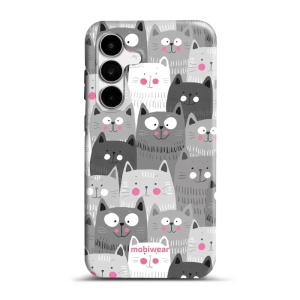 Odolný obal Mobiwear Elite Pro - Samsung Galaxy S25 FE - E099E Kočičky