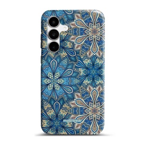 Odolný obal Mobiwear Elite Pro - Samsung Galaxy S25 FE - E108E Modré mandala květy