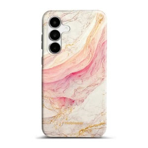 Odolný obal Mobiwear Elite Pro - Samsung Galaxy S25 FE - EP32E Růžový a zlatavý mramor