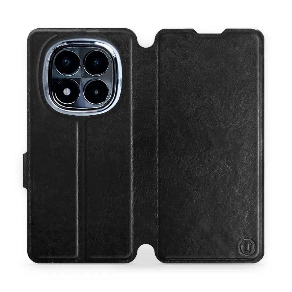 Flipové pouzdro Mobiwear - Xiaomi Redmi Note 14 Pro 4G - Černé a šedé - VÝPRODEJ