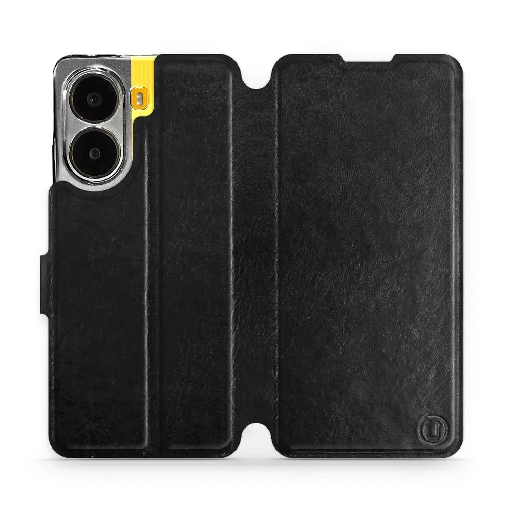Flipové pouzdro Mobiwear - Xiaomi Poco X7 Pro - Černé a šedé