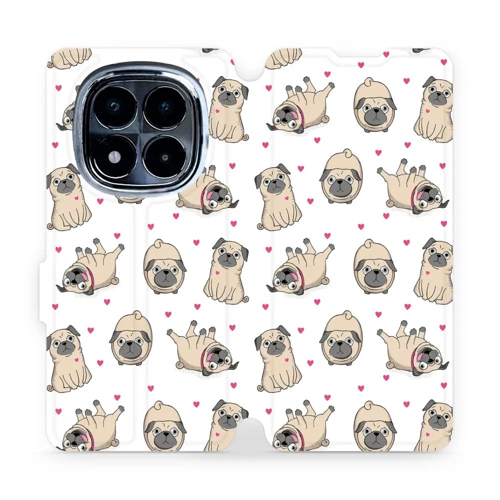 Flipové pouzdro Mobiwear - Xiaomi Redmi Note 14 Pro 4G - M097P Mopsíci