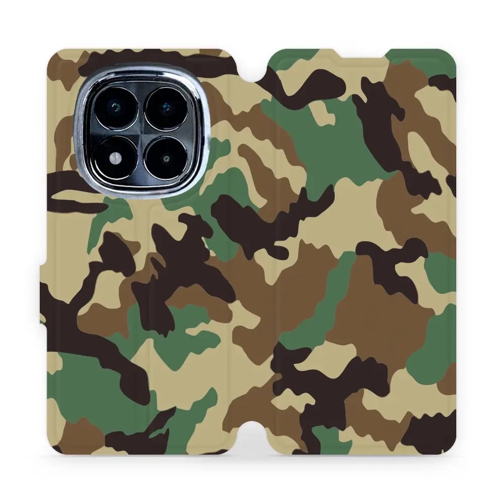 Flipové pouzdro Mobiwear - Xiaomi Redmi Note 14 Pro 4G - V111P Maskáče