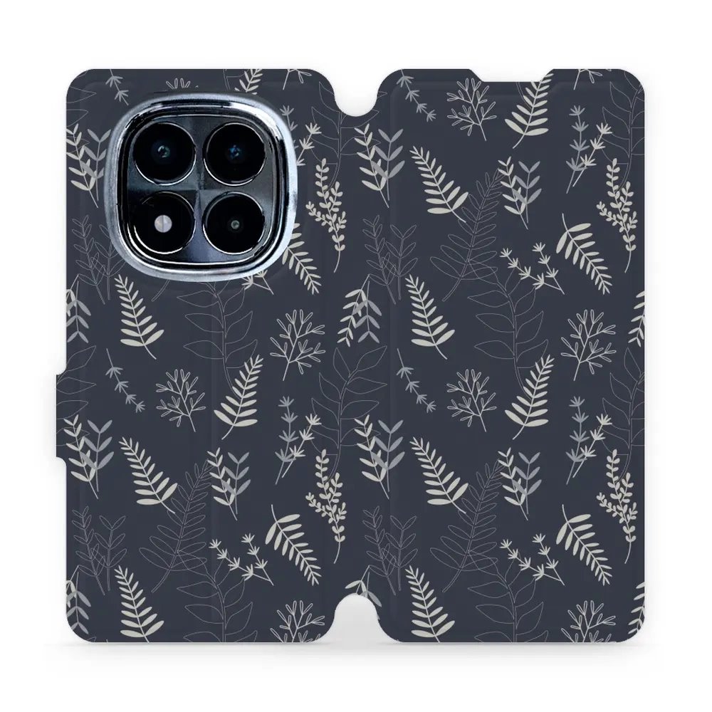 Flipové pouzdro Mobiwear - Xiaomi Redmi Note 14 Pro 4G - VP15S Kapradiny