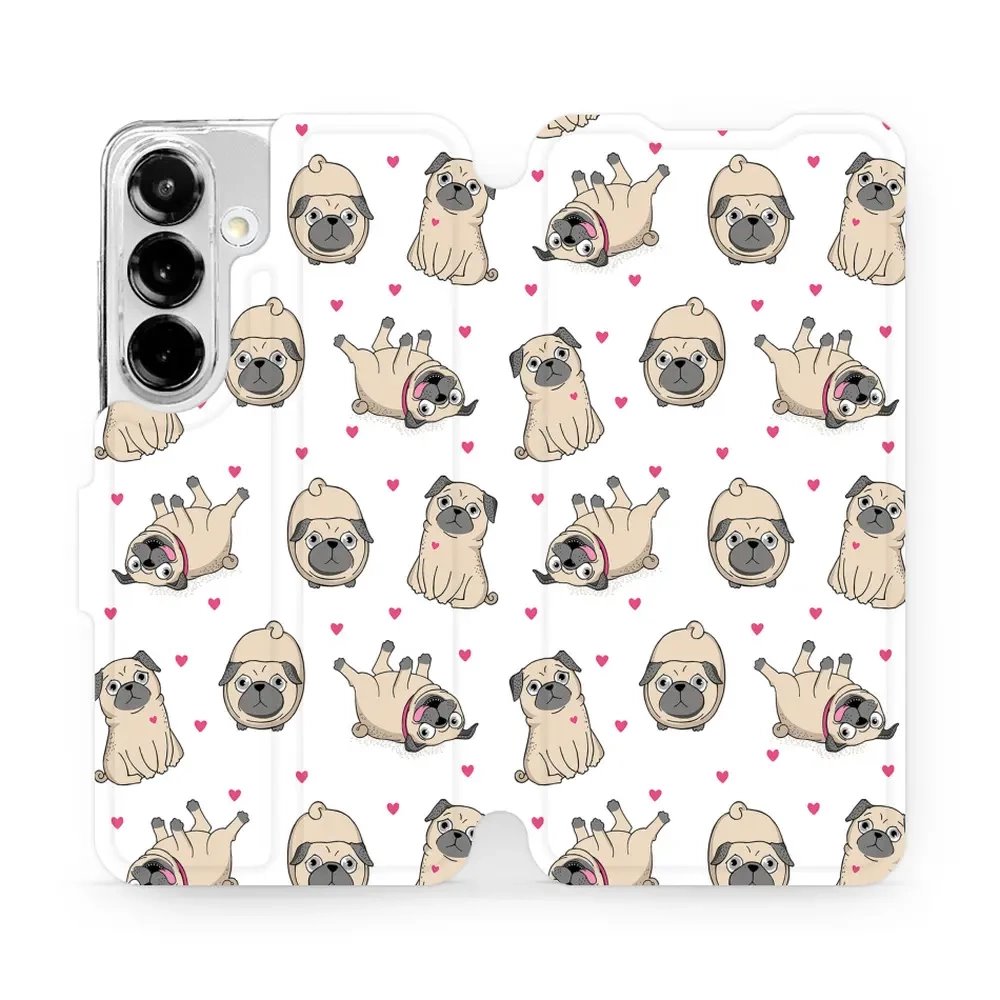 Flipové pouzdro Mobiwear - Samsung Galaxy S25 - M097P Mopsíci