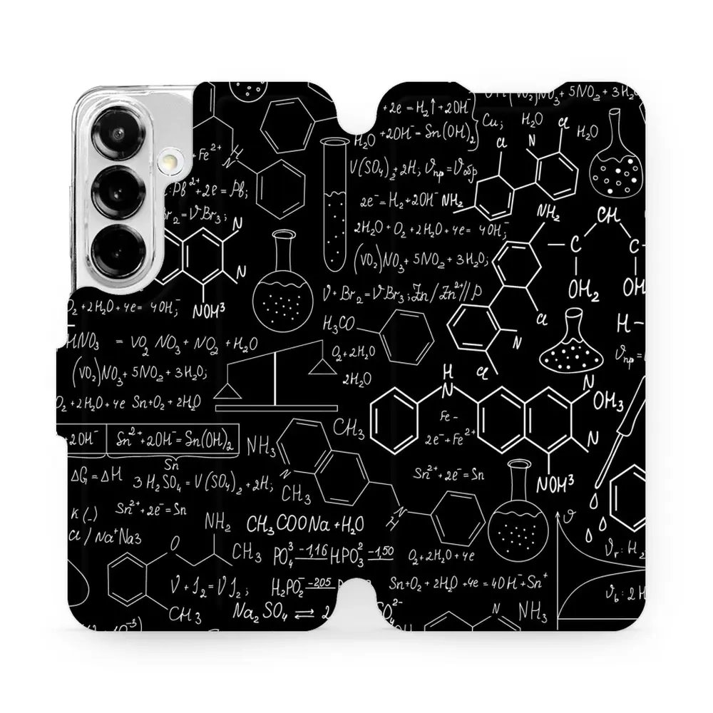 Flipové pouzdro Mobiwear - Samsung Galaxy S25 - V060P Vzorečky