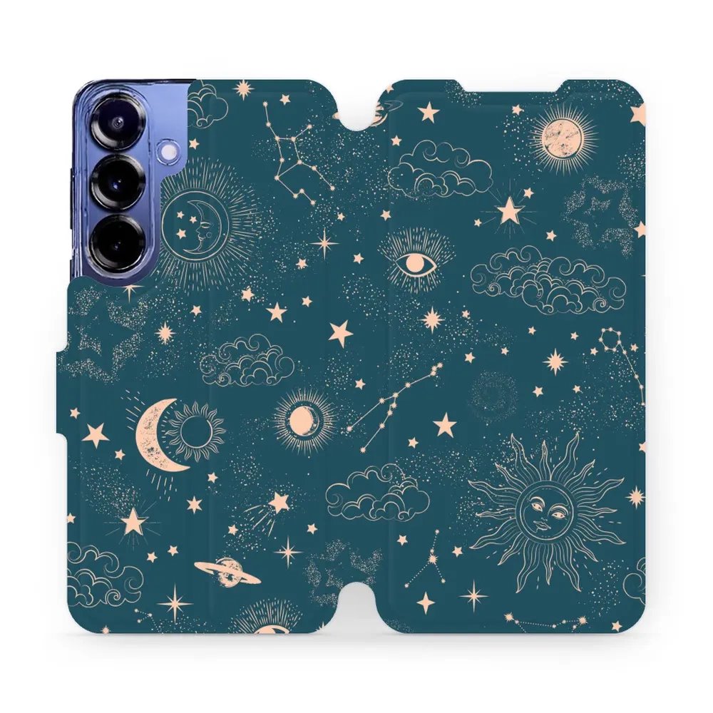 Flipové pouzdro Mobiwear - Samsung Galaxy S25 Plus - VP14S Magický vesmír