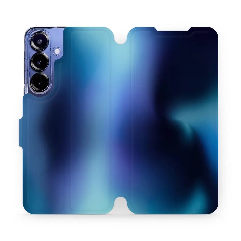 Flipové pouzdro Mobiwear - Samsung Galaxy S25 Plus - VP68S Modrý odstín