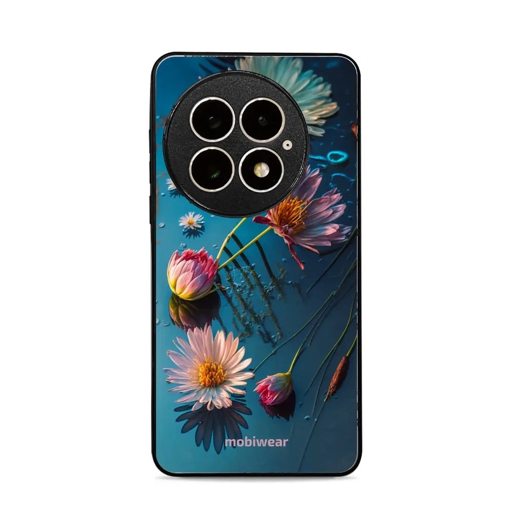 Lesklý kryt Mobiwear Glossy - OnePlus 13 - G013G Květy na hladině