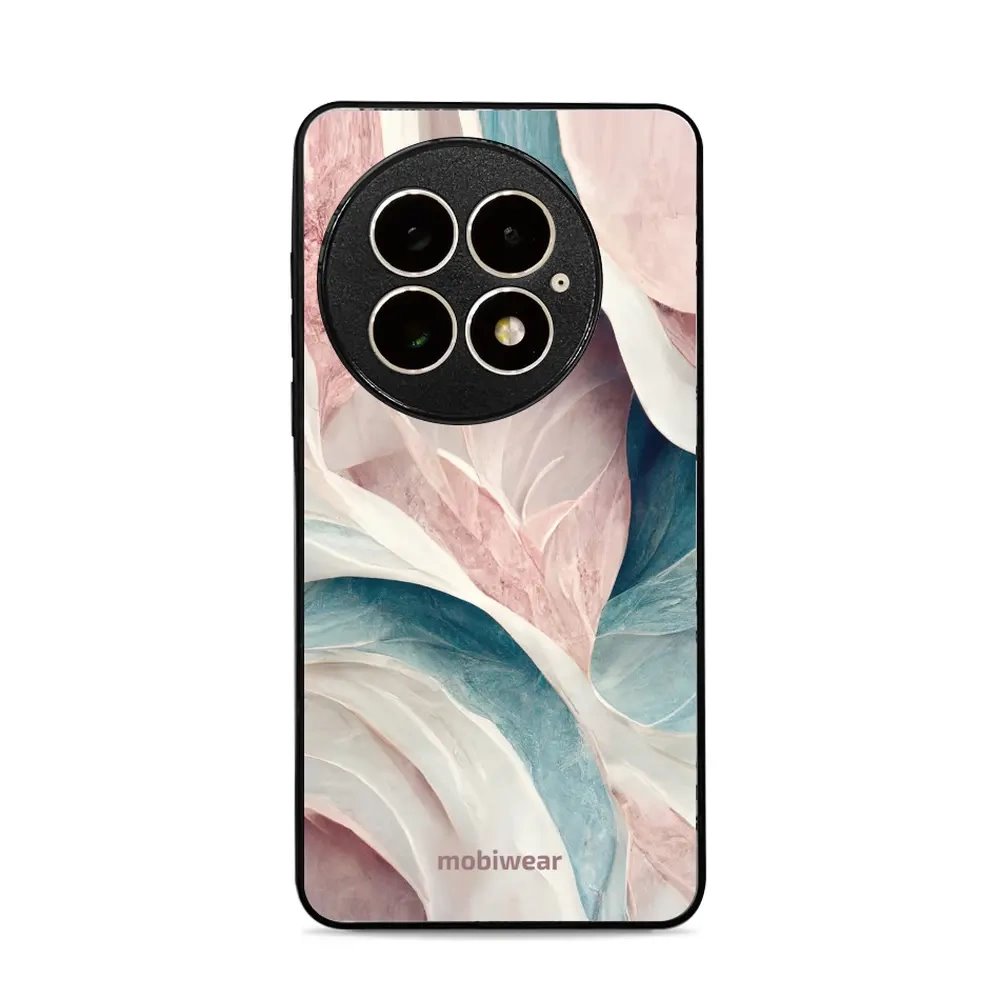 Lesklý kryt Mobiwear Glossy - OnePlus 13 - G026G - Růžový a zelenkavý mramor