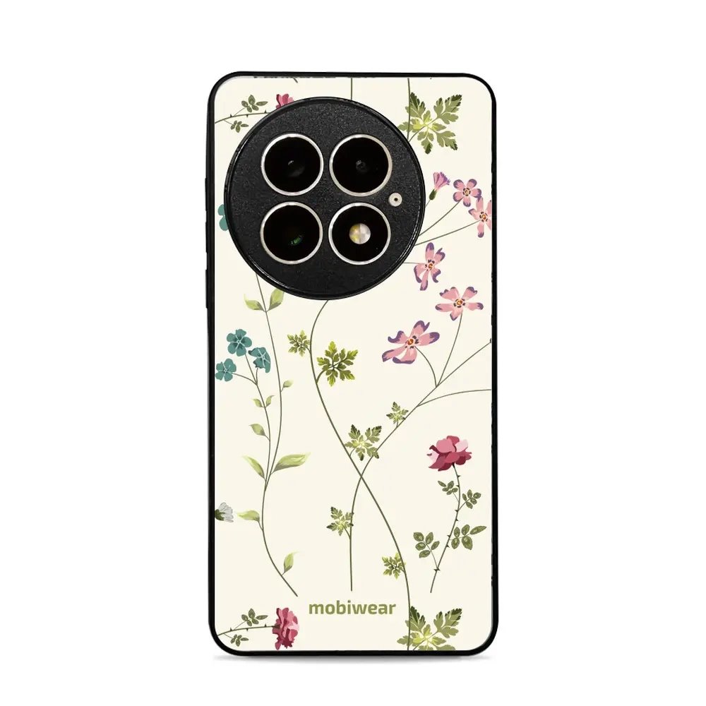 Lesklý kryt Mobiwear Glossy - OnePlus 13 - G035G - Tenké rostlinky s květy