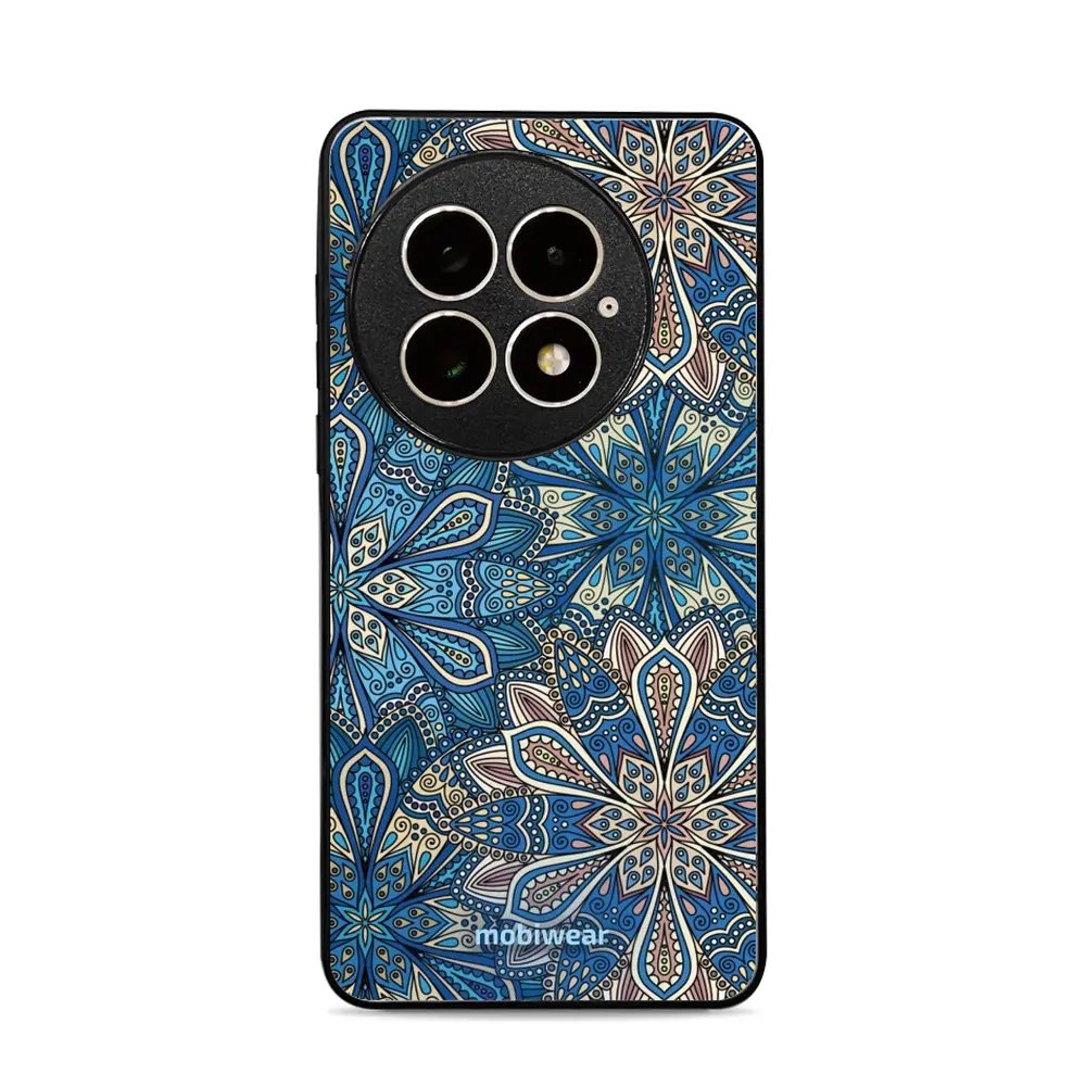 Lesklý kryt Mobiwear Glossy - OnePlus 13 - G038G - Modré mandala květy