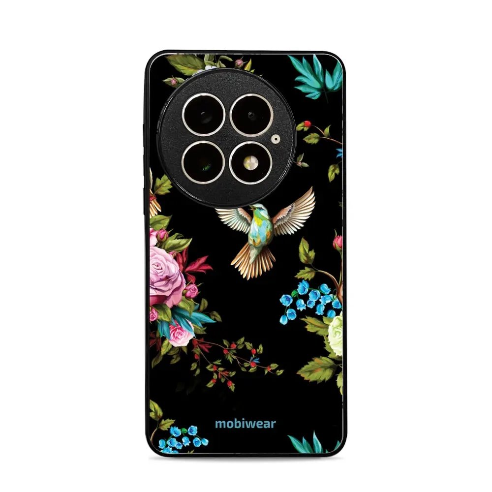Lesklý kryt Mobiwear Glossy - OnePlus 13 - G041G - Ptáček a květy
