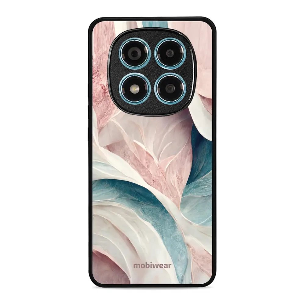 Lesklý kryt Mobiwear Glossy - Xiaomi Redmi Note 14 Pro 4G - G026G - Růžový a zelenkavý mramor