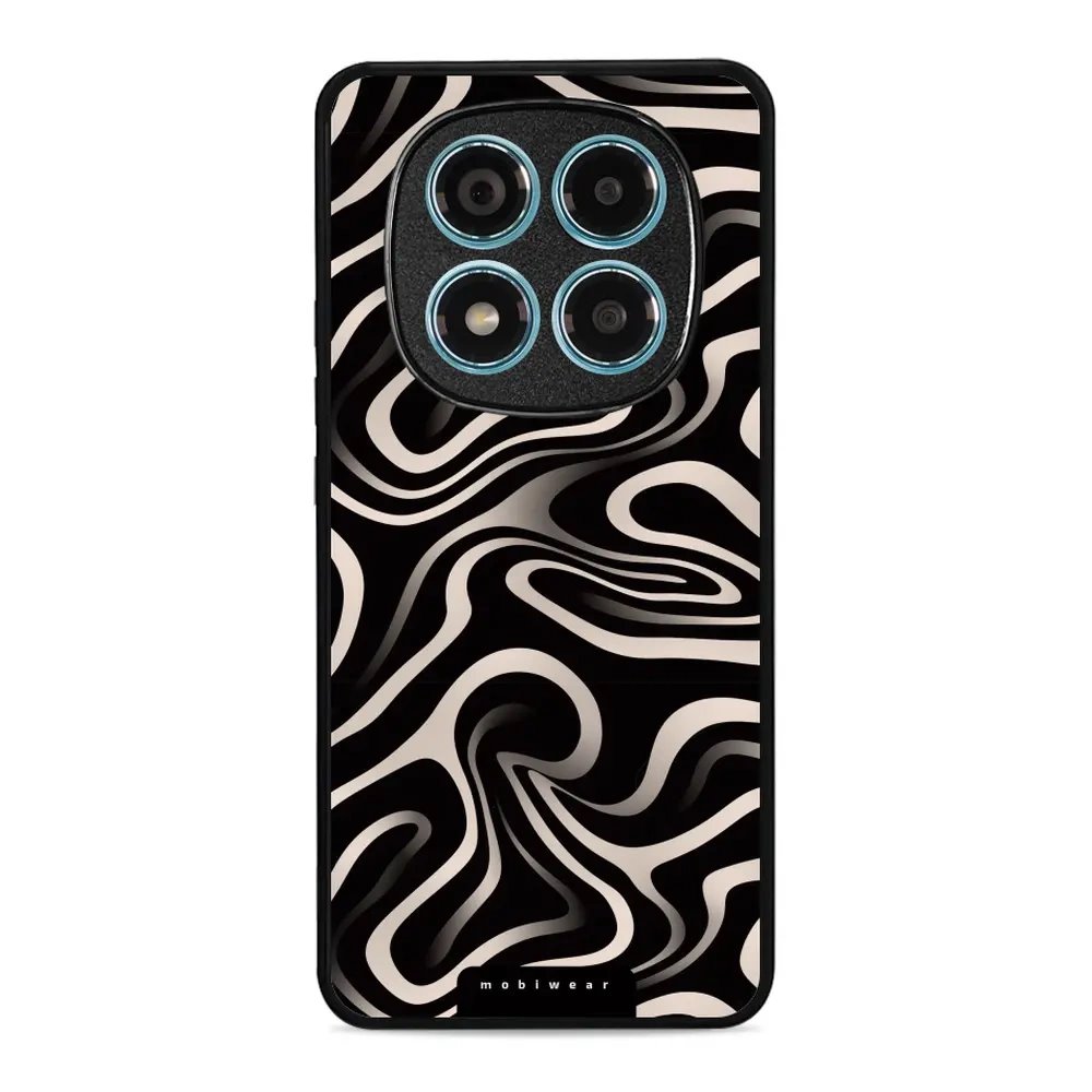 Lesklý kryt Mobiwear Glossy - Xiaomi Redmi Note 14 Pro 4G - GA63G Vlnky a linky
