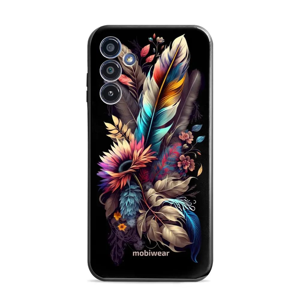 Odolný obal Mobiwear Elite Pro - Samsung Galaxy S25 Plus - E011E Kytice s pírkem